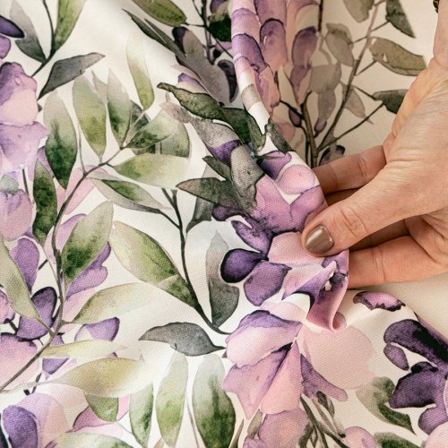 TKANINA DEKORACYJNA MILAS WISTERIA KUPON 165CM/235CM 