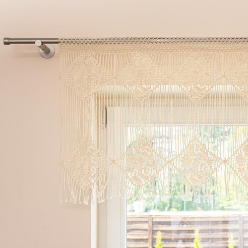 ZAZDROSTKA NERI KORONKA AŻUR  ECRU metraż 40CM/60CM(cena za 0,50mb)