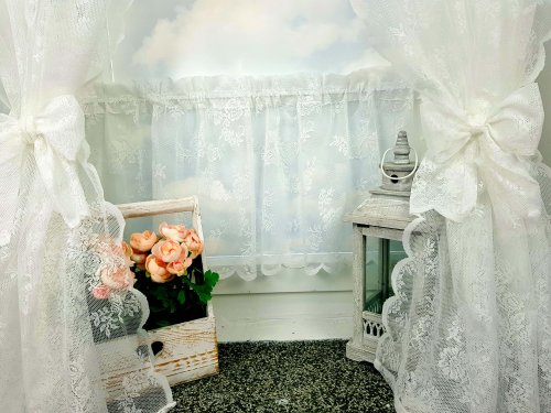 ZAKOSTYL ZASŁONY + LAMBREKIN + ZAZDROSTKA KORONKA ŻAKARD