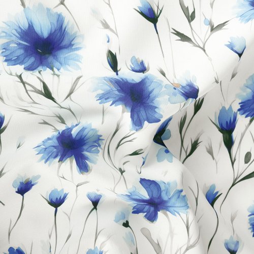 OBRUS CHABRY NIEBIESKIE 140X180M