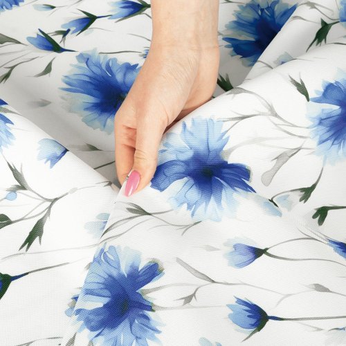 OBRUS CHABRY NIEBIESKIE 140X180M