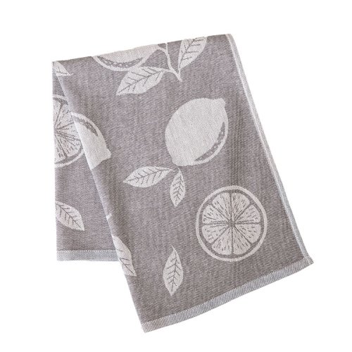 Ścierka kuchenna 50x70cm 1szt CYTRYNA SZARA 001
