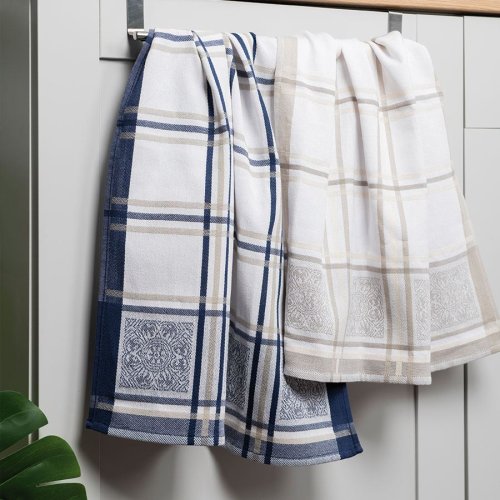 Ścierka kuchenna 50x70cm 1szt MAJOLIKA GRANAT 003