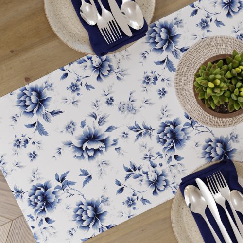 OBRUS FLORESA NIEBIESKA 140X180M