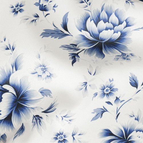 OBRUS FLORESA NIEBIESKA 140X180M