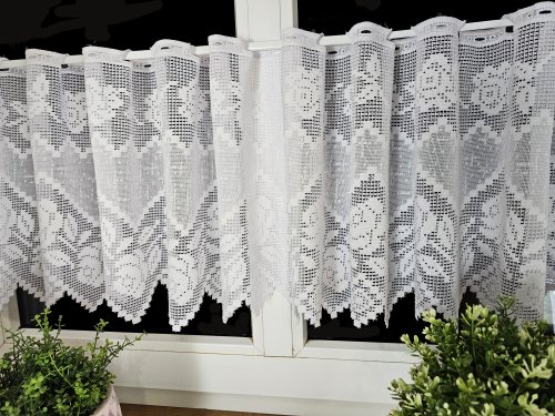 ZAZDROSTKA ŻAKARD RÓŻA 35/50/70CM (cena za 0,50mb)