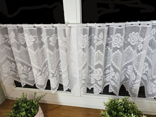 ZAZDROSTKA ŻAKARD RÓŻA 35/50/70CM (cena za 0,50mb)