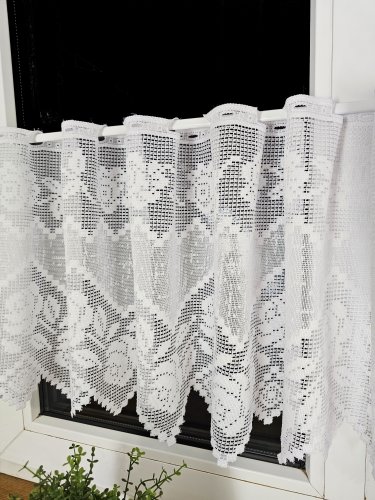 ZAZDROSTKA ŻAKARD RÓŻA 35/50/70CM (cena za 0,50mb)