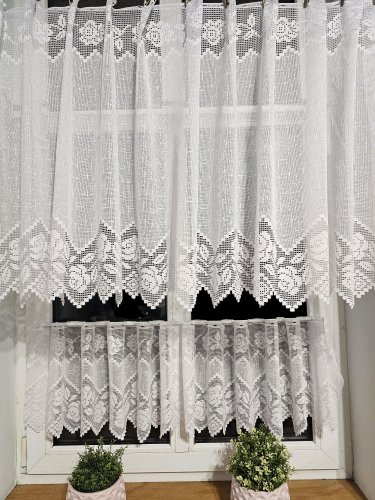 ZAZDROSTKA ŻAKARD RÓŻA 35/50/70CM (cena za 0,50mb)