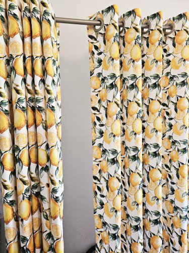 Zasłona cytryna milas , 145cm