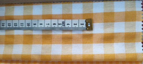 ZASŁONA ŻÓŁTA KRATA OBUSTRONNA SZER.130CM