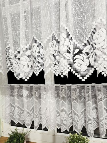 ZAZDROSTKA ŻAKARD RÓŻA 35/50/70CM (cena za 0,50mb)