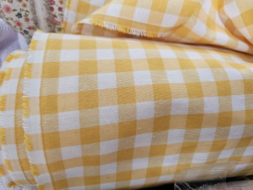 ZESTAW LAMBREKIN + ZAZDROSTKA ŻÓŁTA KRATA RUSTYKA