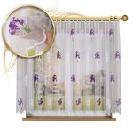 Firana żakard lawenda  150cm