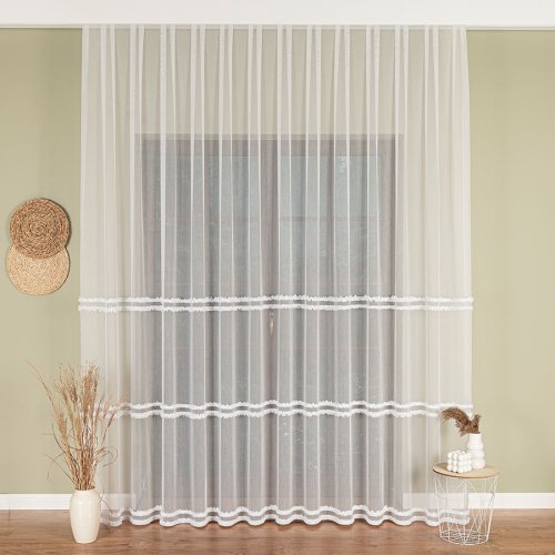 FIRANA NA MARKIZECIE BOHO ZE WZOREM PASOWYM DO 300CM