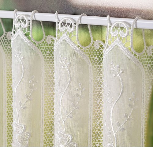 ZAZDROSTKA HAFTOWANA KOLOR NATURAL PANEL MIRA 30CM (cena za 0,50mb)