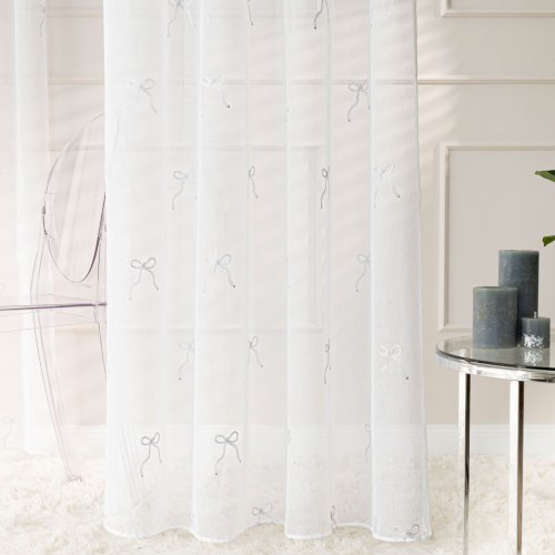 FIRANA ETAMINA KOKARDY SREBRNE  DO 290CM