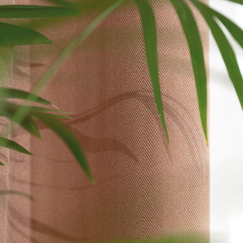 ZASŁONA EKSKLUZYWNA JODEŁKA CIEMNY BEŻOWY SZER.140cm