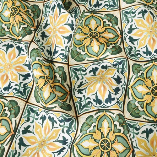 ZASŁONA MALIK MOZAIKA  WODOODPORNA SZER.150cm