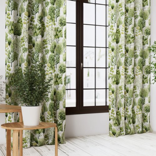 Zasłona arborea liście velvet, 145cm