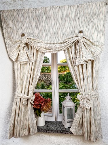 Zakostyl komplet mięta beż roleta