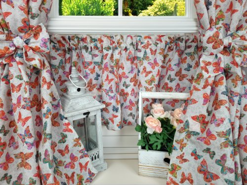 ZAKOSTYL ZASŁONY KREM + ZAZDROSTKA MOTYLE