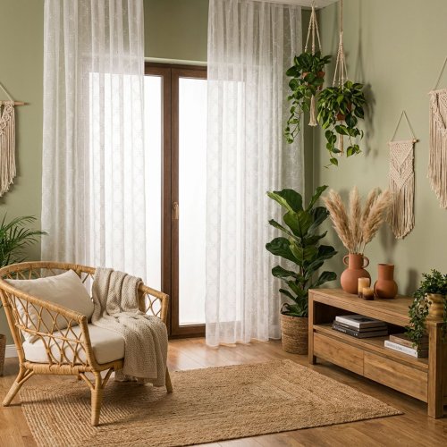 FIRANA ETAMINA HAFTOWANA BIEL DO 280CM 