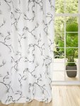 Firana etamina szare magnolie 290cm