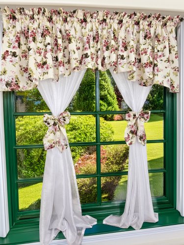 Zakostyl komplet róże rustykalne angielskie