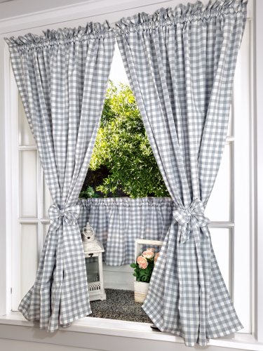 ZAKOSTYL ZASŁONY + ZAZDROSTKA KRATKA OBUSTRONNA