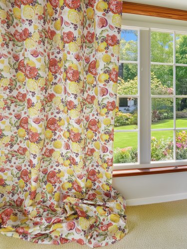 ZASŁONA  CYTRYNY GRANATY  SZER.130CM