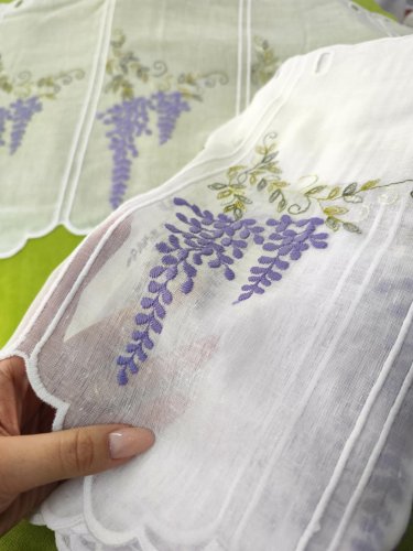 ZAZDROSTKA PANEL NATURAL WISTERIA 40CM/65CM  (cena za 0,50mb)