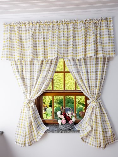 KOMPLET KRATA ŻÓŁTA KRATA