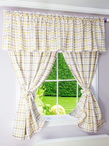 Komplet krata żółta krata