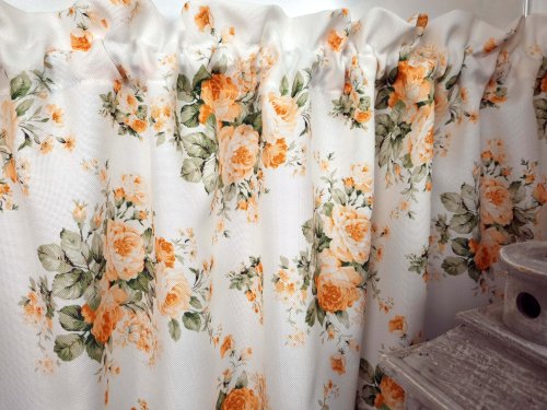 ZAKOSTYL ZASŁONY + ZAZDROSTKA RÓŻE HERBACIANE