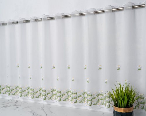 ZAZDROSTKA HAFT RUMIANEK  MARKIZTA 40CM/65CM/90CM  (cena za 0,50mb)