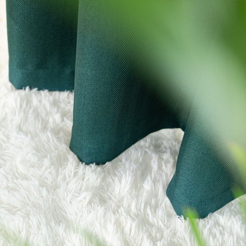 ZASŁONA EKSKLUZYWNA JODEŁKA BUTELKOWA ZIELEŃ SZER.140cm