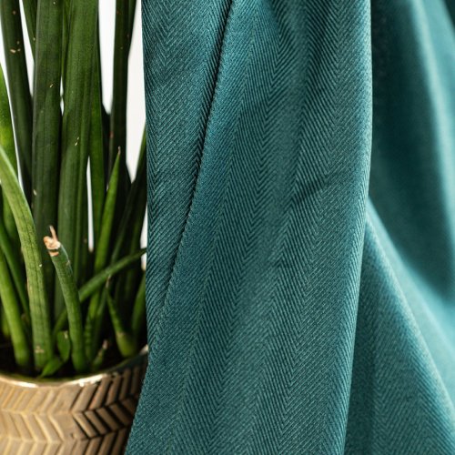 ZASŁONA EKSKLUZYWNA JODEŁKA BUTELKOWA ZIELEŃ SZER.140cm