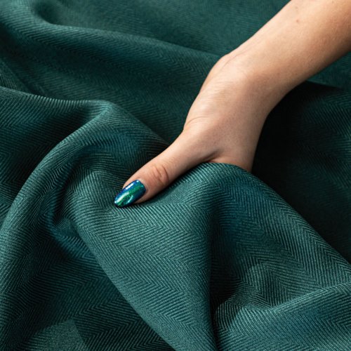 ZASŁONA EKSKLUZYWNA JODEŁKA BUTELKOWA ZIELEŃ SZER.140cm