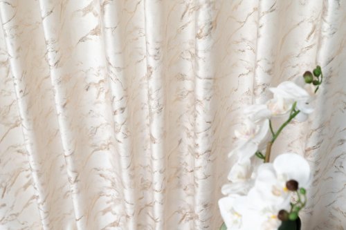 ZASŁONA VELVET KREM GLAMOUR POŁYSK LUMINA 