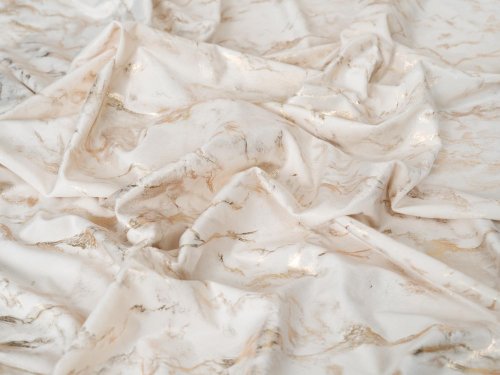 ZASŁONA VELVET JASNY BEŻ GLAMOUR POŁYSK LUMINA 