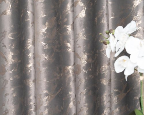 Zasłona velvet jasny szary glamour połysk lumina