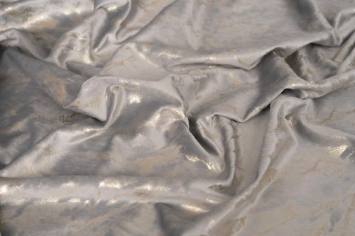 ZASŁONA VELVET JASNY SZARY GLAMOUR POŁYSK LUMINA 
