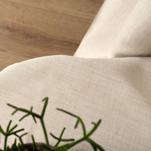 ZASŁONA O STRUKTURZE LNU ZACIEMNIAJĄCA BEŻOWY