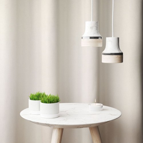 Zasłona o strukturze lnu zaciemniająca jasny krem