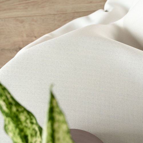 ZASŁONA O STRUKTURZE LNU ZACIEMNIAJĄCA JASNY KREM