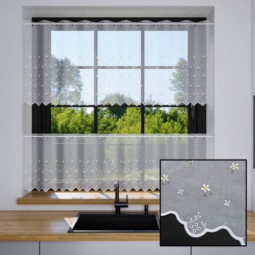 ZAZDROSTKA ETAMINA KWIATUSZKI 40CM/60CM  (cena za 0,50mb)