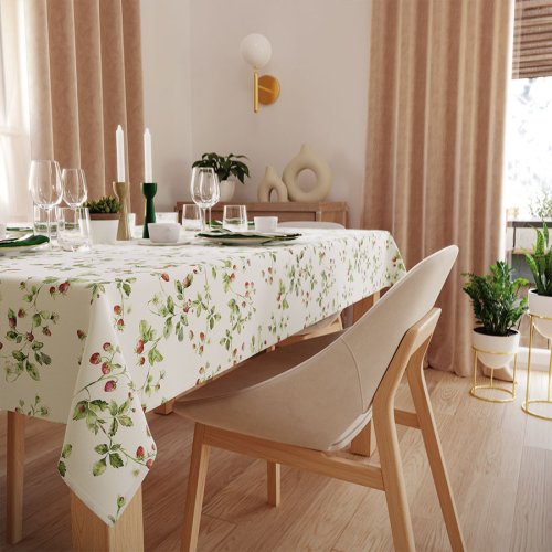 TKANINA PLAMOODPORNA POZIOMKI 150CM 