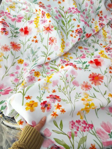 ZASŁONA WIOSNA PLAMOODPORNA  SZER.160cm