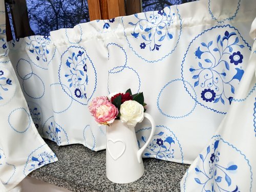 ZAKOSTYL KOMPLET FOLK NIEBIESKI 